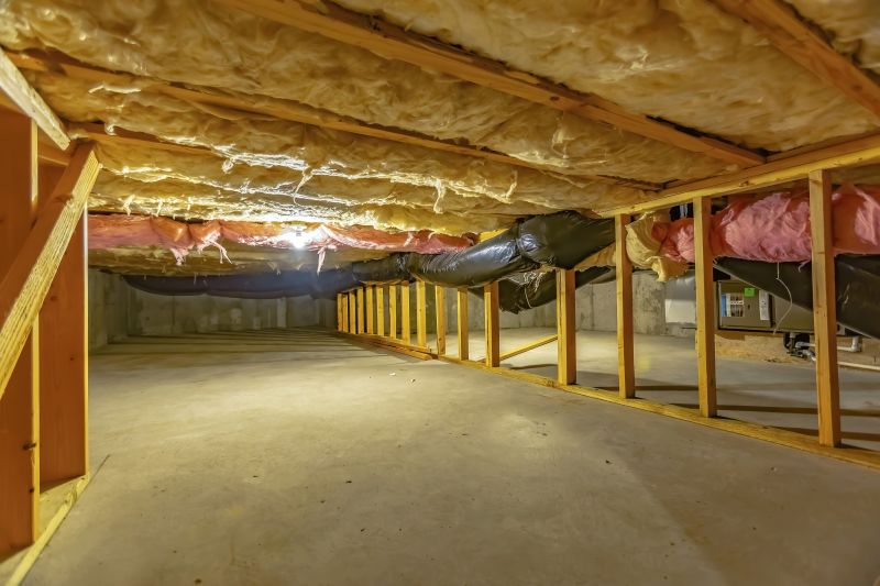 Finished Crawlspace Setup